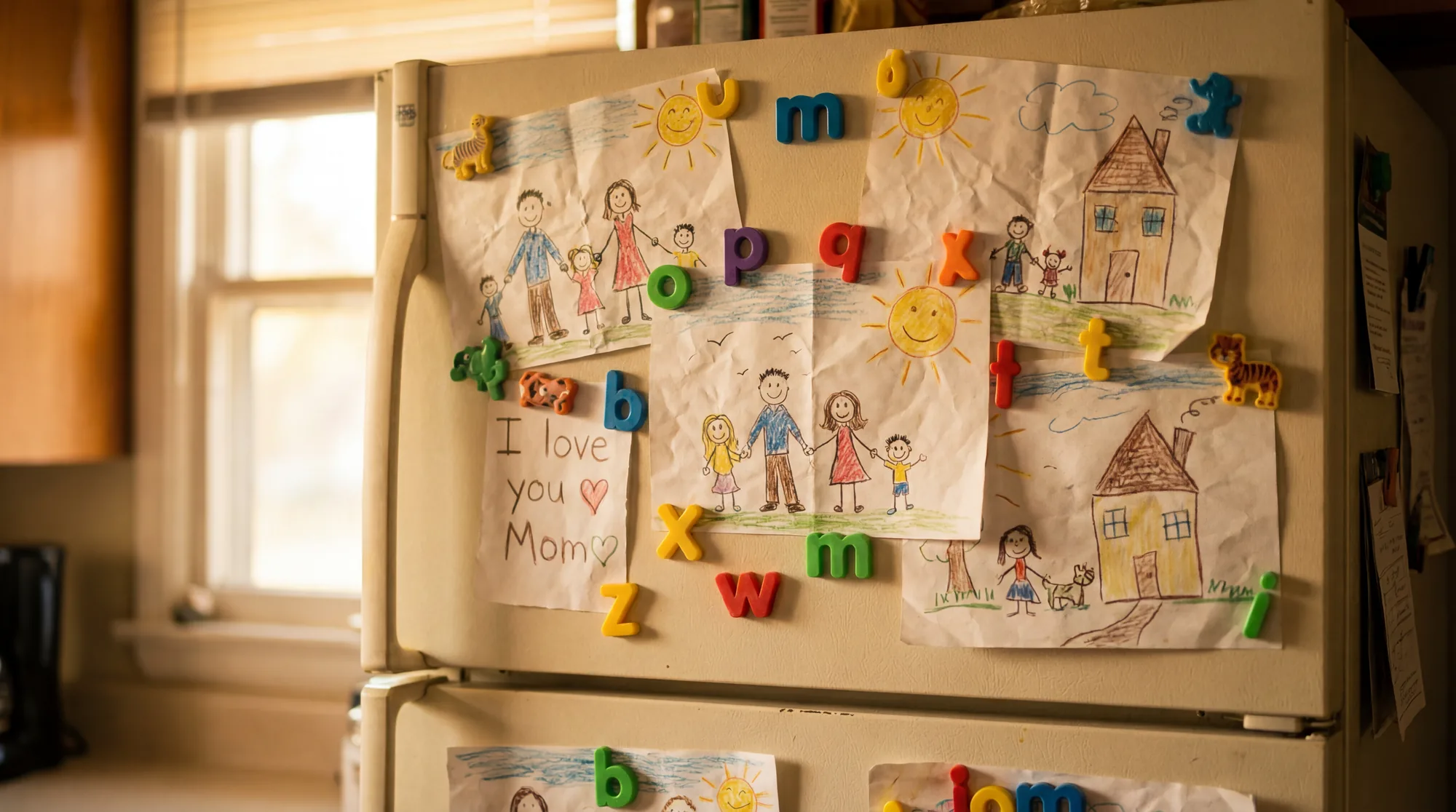Warm home interior with soft textures, space to think during parent counselling