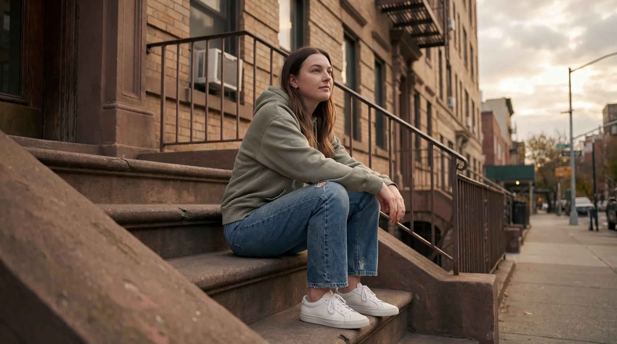 Young adult's apartment desk with laptop, coffee and notebook, virtual therapy for the in-between years